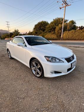 White 2012 Lexus IS 350C Base