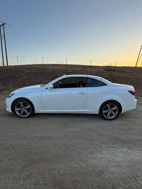White 2012 Lexus IS 350C Base