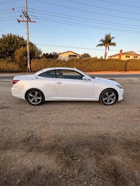 White 2012 Lexus IS 350C Base