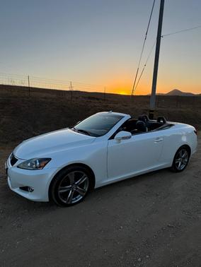 White 2012 Lexus IS 350C Base