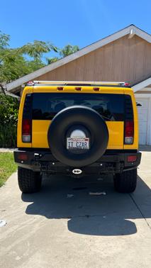 Yellow 2006 Hummer H2 Base