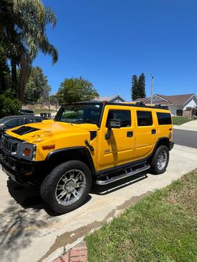 Yellow 2006 Hummer H2 Base