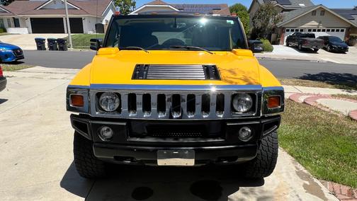 Yellow 2006 Hummer H2 Base