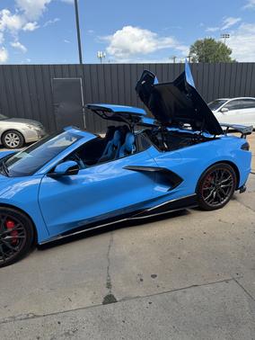 Blue 2023 Chevrolet Corvette Stingray w/3LT
