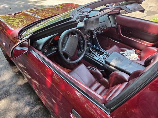 Red 1993 Chevrolet Corvette Base