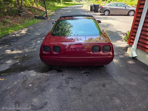 Red 1993 Chevrolet Corvette Base
