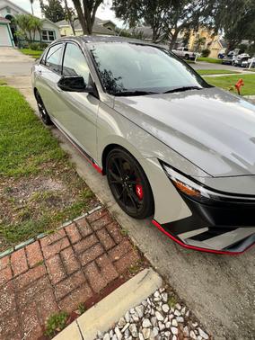 Gray 2025 Hyundai ELANTRA N Base