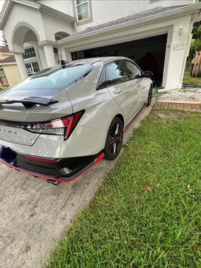 Gray 2025 Hyundai ELANTRA N Base