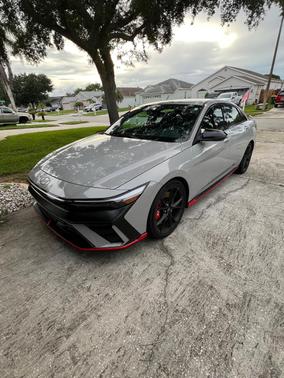 Gray 2025 Hyundai ELANTRA N Base