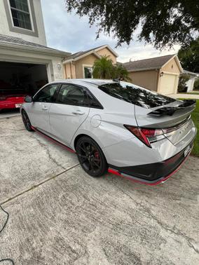 Gray 2025 Hyundai ELANTRA N Base