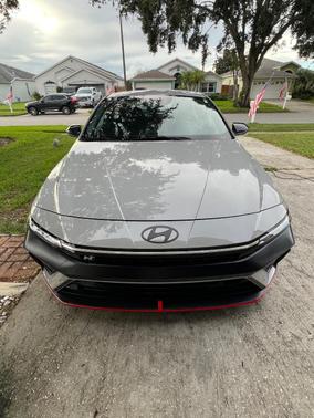 Gray 2025 Hyundai ELANTRA N Base