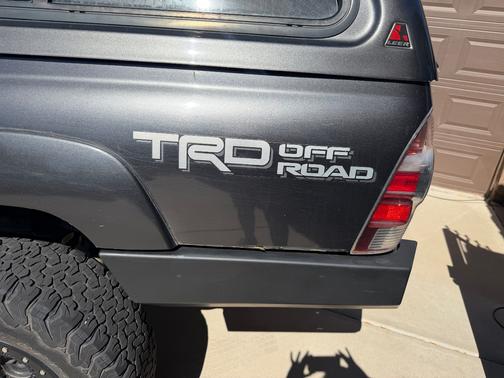 Green 2015 Toyota Tacoma TRD Pro