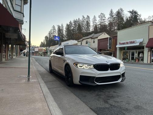 White 2020 BMW M5 Competition