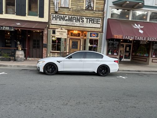 White 2020 BMW M5 Competition
