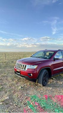 Red 2013 Jeep Grand Cherokee Limited