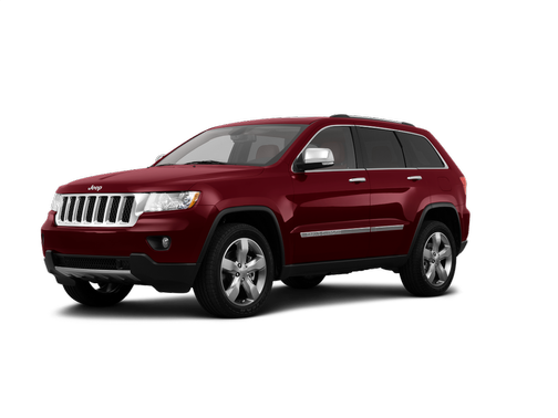 Red 2013 Jeep Grand Cherokee Limited