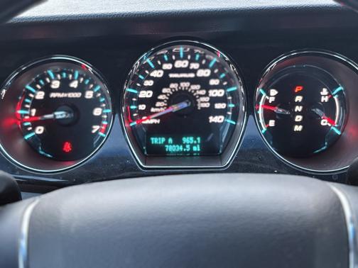 Red 2010 Ford Taurus Limited