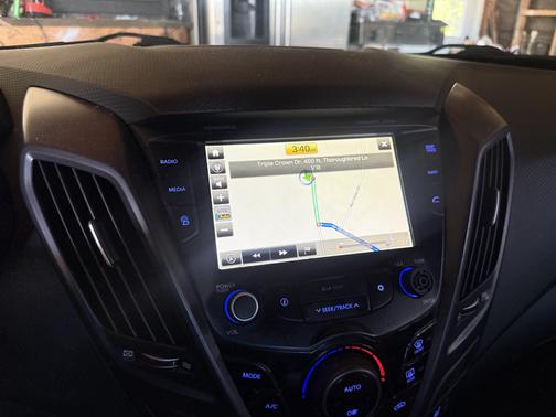 Black 2016 Hyundai Veloster Turbo