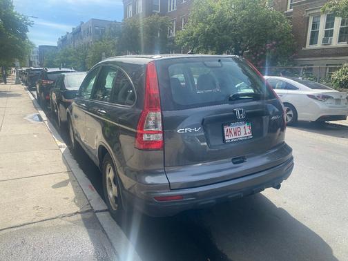 Gray 2011 Honda CR-V LX