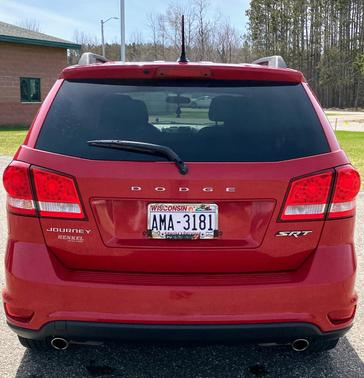 Red 2013 Dodge Journey SXT