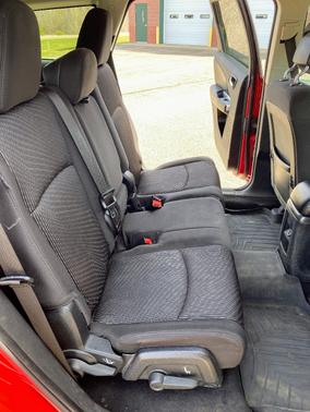 Red 2013 Dodge Journey SXT