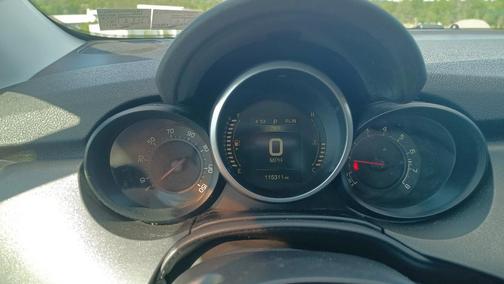 Black 2016 FIAT 500X Trekking