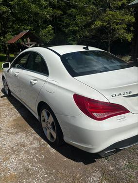 White 2015 Mercedes-Benz CLA-Class CLA 250