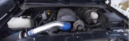 Blue 2005 Chevrolet Silverado 1500 Z71 Extended Cab