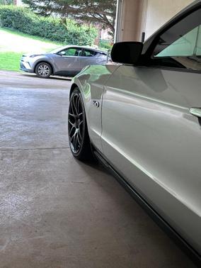 Silver 2010 Ford Mustang GT Premium