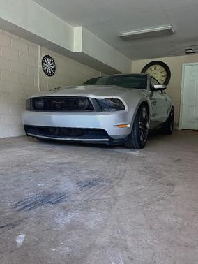 Silver 2010 Ford Mustang GT Premium