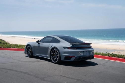Gray 2024 Porsche 911 911 Turbo S Cabriolet