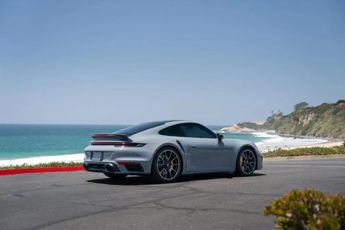 Gray 2024 Porsche 911 911 Turbo S Cabriolet