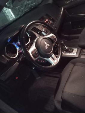 White 2010 Mitsubishi Lancer Sportback Ralliart