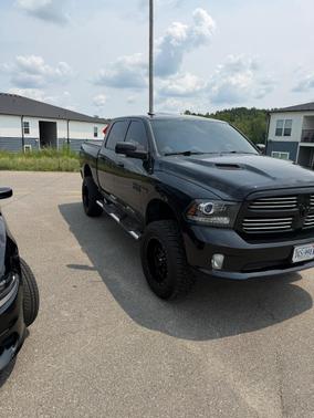 Black 2016 RAM 1500 Sport