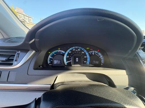 Blue 2012 Toyota Camry Hybrid LE