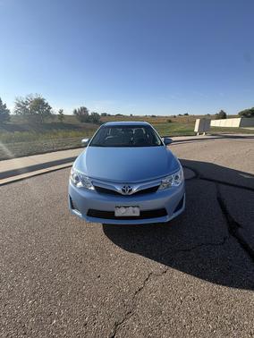 Blue 2012 Toyota Camry Hybrid LE