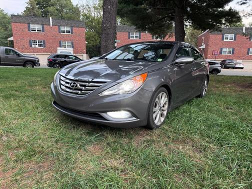 Gray 2013 Hyundai SONATA Limited 2.0T