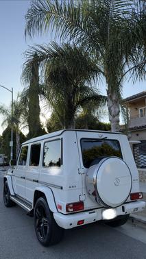 White 2011 Mercedes-Benz G-Class G 55 AMG 4MATIC