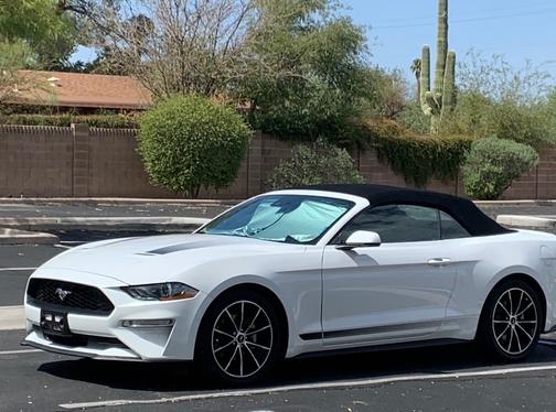 White 2020 Ford Mustang EcoBoost Premium