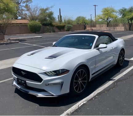 White 2020 Ford Mustang EcoBoost Premium