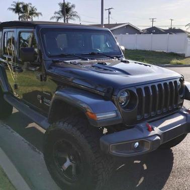 Gray 2018 Jeep Wrangler Unlimited Sahara