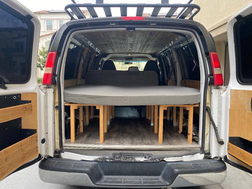 Gray 2012 Chevrolet Express 1500 LT