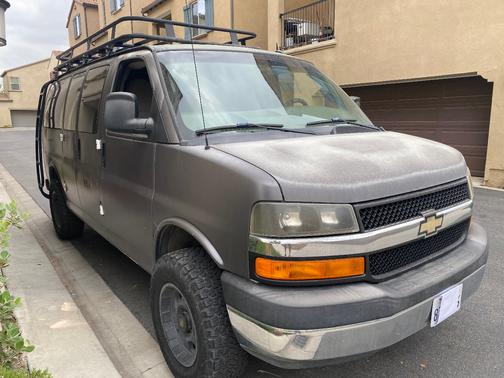 Gray 2012 Chevrolet Express 1500 LT