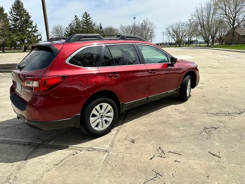 Red 2015 Subaru Outback 2.5i Premium