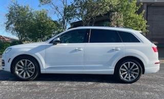 White 2018 Audi Q7 3.0T Prestige