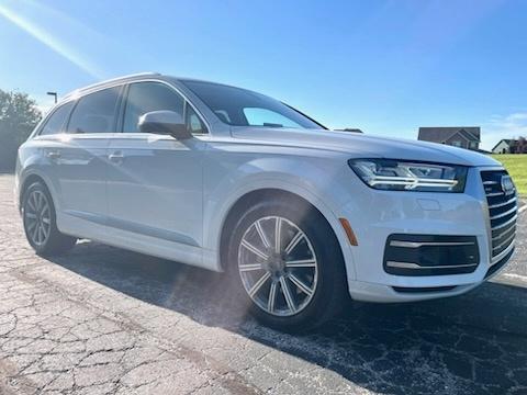 White 2018 Audi Q7 3.0T Prestige