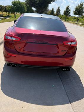Red 2016 Maserati Ghibli S