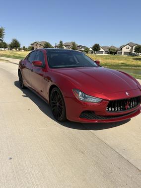 Red 2016 Maserati Ghibli S