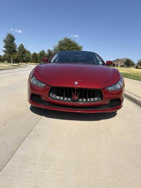 Red 2016 Maserati Ghibli S