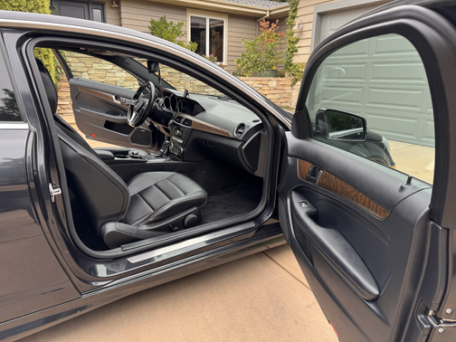 Black 2012 Mercedes-Benz C-Class C 350